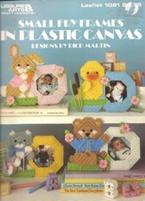 Leisure Arts 1081 Small Fry Frames in Plastic Canvas, Dick Martin, 1986