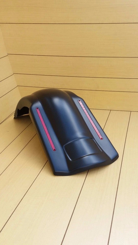 Harley Davidson Extended No Cut Out Led Rear Fender For Touring Bikes 96-2013 - Image 3 of 4