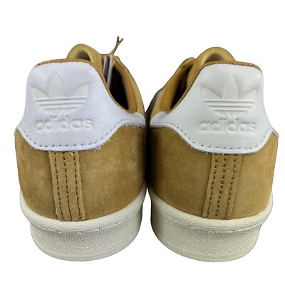 Adidas Originals Campus 80s Brown Off White Suede Shoes ID7317 Men\'s Sizes 7-13 Adidas Originals Campus 80s Brown Off White Suede Shoes  main image 2