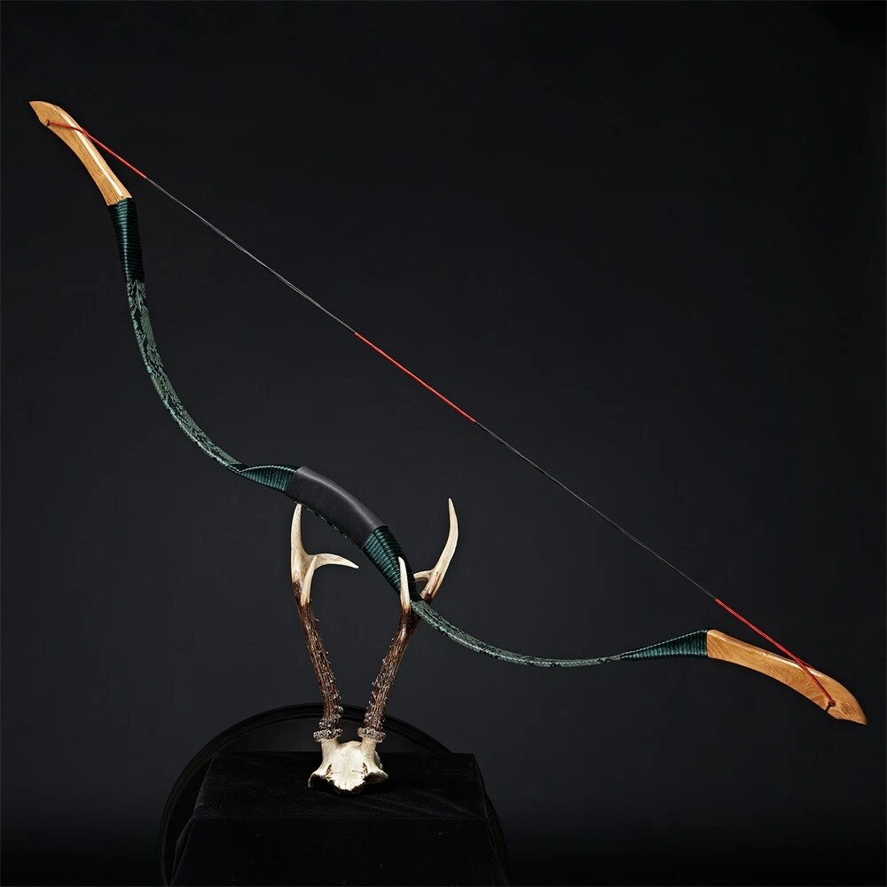 Arc Recourbe De Chasse Traditionnel Mongol - Puissance 20-50 Lbs, Fait