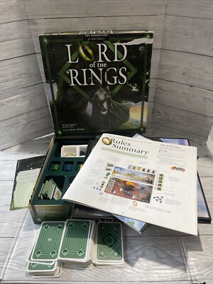Herr der Ringe Brettspiel (von Reiner Knizia, Hasbro, 2000) vollständig, englisch