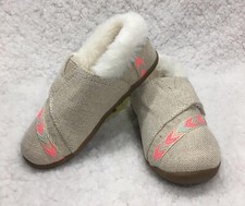 TOMS Tiny Faux Fur Slipper Size 11