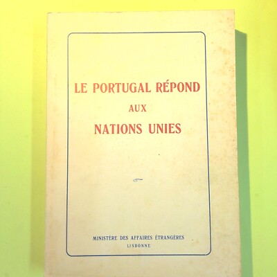PORTUGAL REAGIERT AUF DIE VEREINTEN NATIONEN 1970