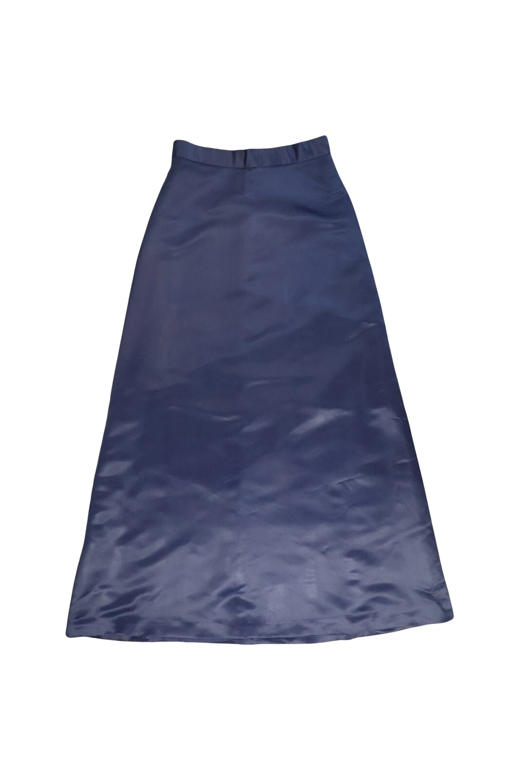ROBE JUPE FORMELLE EN SATIN BELSOIE NAVY SUPREME TAILLE 10