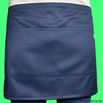 P-H Waitress Aprons Half Size with 2 Pockets for café pub restaurant good quality