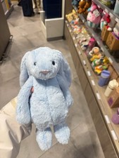 Jellycat Bashful Blue Bunny 31cm BNWT Super Soft Baby Bunny Flopsy Ears Gift