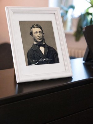 Repro-Autogramm - Henry David Thoreau - Gerahmt - Autor