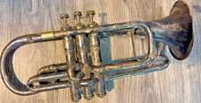 Early C.G. CONN CONQUEROR CON-QUERER 2S CORNET