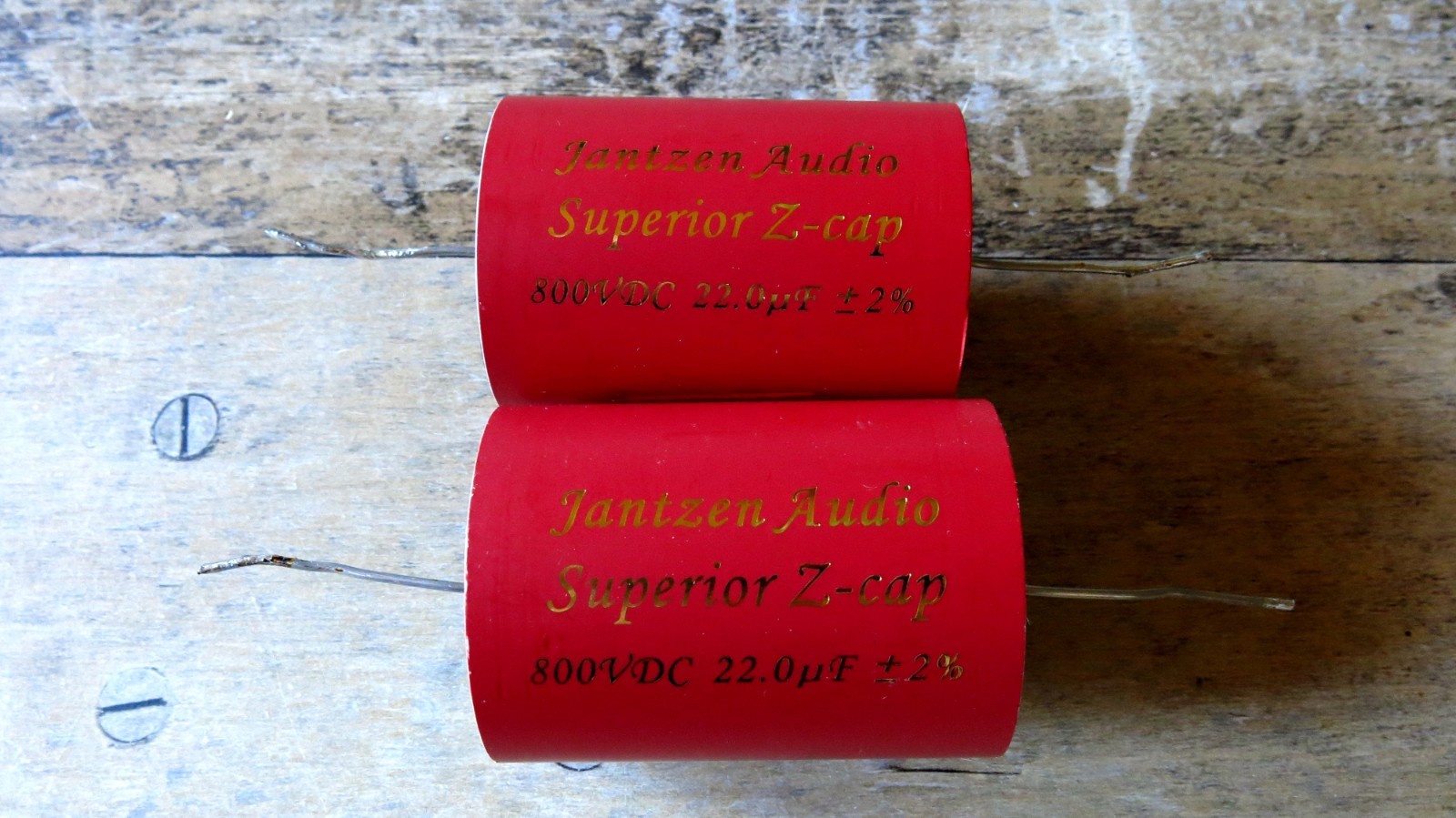 Jantzen Audio Superior Z-cap 22 uF 800VDC  High End Kondensatoren  2 Stück