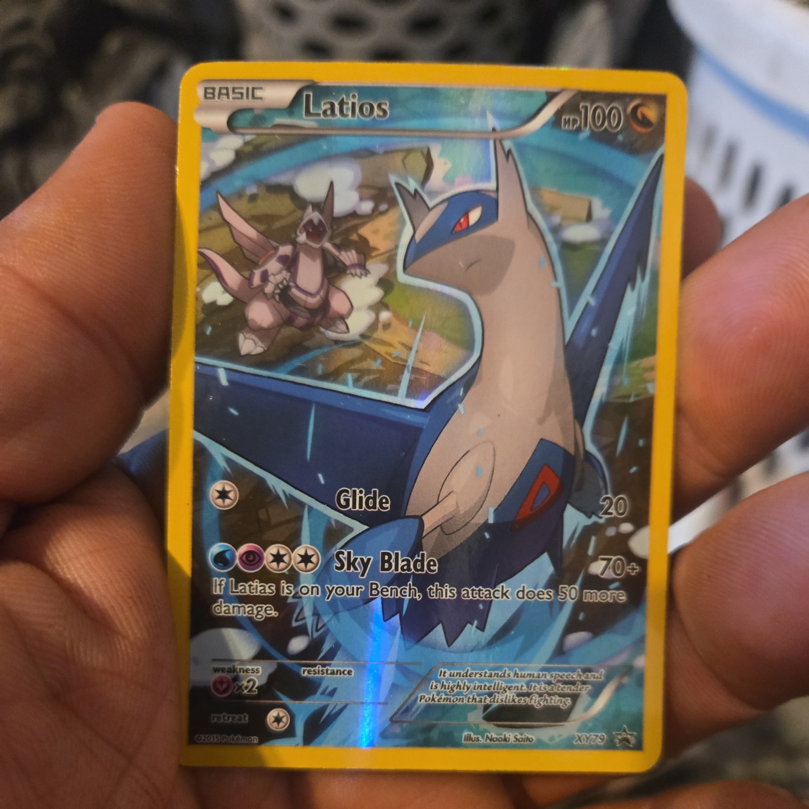 Pokemon Latios (XY79/211) XY Black Star Promos Holo