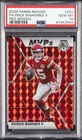 2020 PANINI MOSAIC RED MOSAIC #297 PATRICK MAHOMES II PSA 10