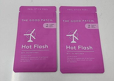 Set of 2 - The Good Patch Women Hot Flash 4 Patches Pack