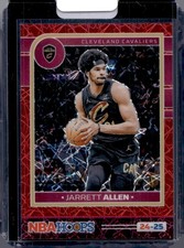 2020-21 Donruss #8 Jarrett Allen Power in the Paint Holo Red Laser #/99