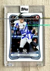 Aaron Judge Signed 2026 Topps Yankees Card Autographed Baseball MLB New York COA
