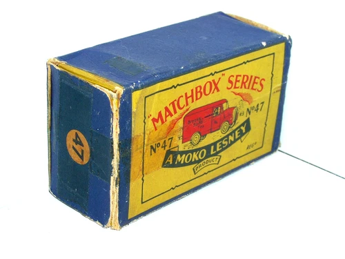 All Original B2 Box for Moko Lesney Matchbox #47a Trojan Brooke Bond Tea Van