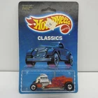 VTG 1988 Hot Wheels T-BUCKET  Blue Card Classics Collection MOC BW 5SP 7673