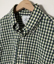 Brooks Brothers Black Fleece Shirt Mens BB1 (Small) L/S Multi Plaid Thom Browne