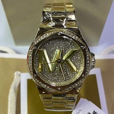 Orologio da donna MK7229 37 mm Quadrante dorato Cinturino dorato