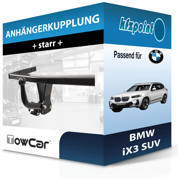 Towcar AnhäNgekupplung Starr Passend für BMW Ix3 SUV 07.2020-Jetzt AHK-image