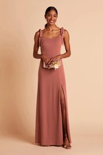 Birdy Grey Bridesmaid Dress Alex in Desert Rose Size Xsmall
