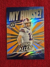 Josh Allen 2021 Donruss Optic My House Silver Insert Bills MVP