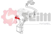 Seim Ladeluftschlauch 981879 FüR Opel Zafira GroßRaumlimousine T98 Astra CC DTI