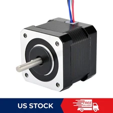 STEPPERONLINE Nema17 Φ5mm Bipolar StepperMotor 1.8deg 40Ncm 0.4A 42x39mm 4 Wires