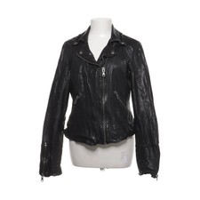 Freaky Nation, Bikerjacke, Damen, Größe: XXL, Schwarz, Leder, Einfarbig #OB6