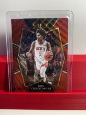 2021-22 Panini Select - Premier Level Josh Christopher #133 Red Wave Prizm (RC)