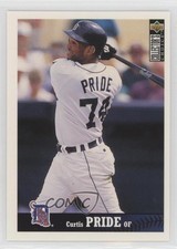 1997 Upper Deck Collector's Choice Curtis Pride #107 0b5