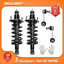 4Pc Rear Left Right Strut Assembly Sway Bar Link Kit for 2007-2011 Honda CR-V
