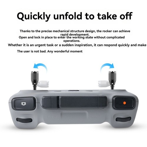 Fernbedienung mit Bildschirm Teleskop Joystick klappbar für DJI RC/PRO/FPV/N1N2N3 - Bild 5 von 13