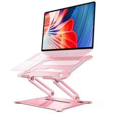 Laptop Stand for Desk Aluminum Computer Stand Riser Holder for Laptop Compati...