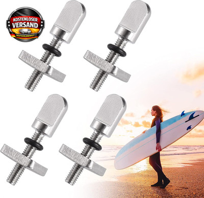 Surfbrett Finnen Schrauben Edelstahl 34 mm für Longboard SUP Paddleboard