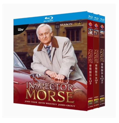 Inspector Morse Season 1-4 BD New Box Set - 第 2/2 張圖片