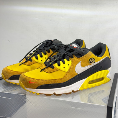Nike Air Max 90 SE Go The Extra Smile Yellow Black (DO5848-700) Mens Size 9.5