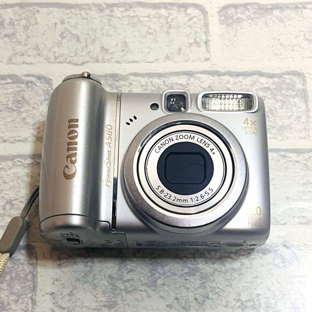 Canon PowerShot A580 Digital Camera Compact CCD Retro Good