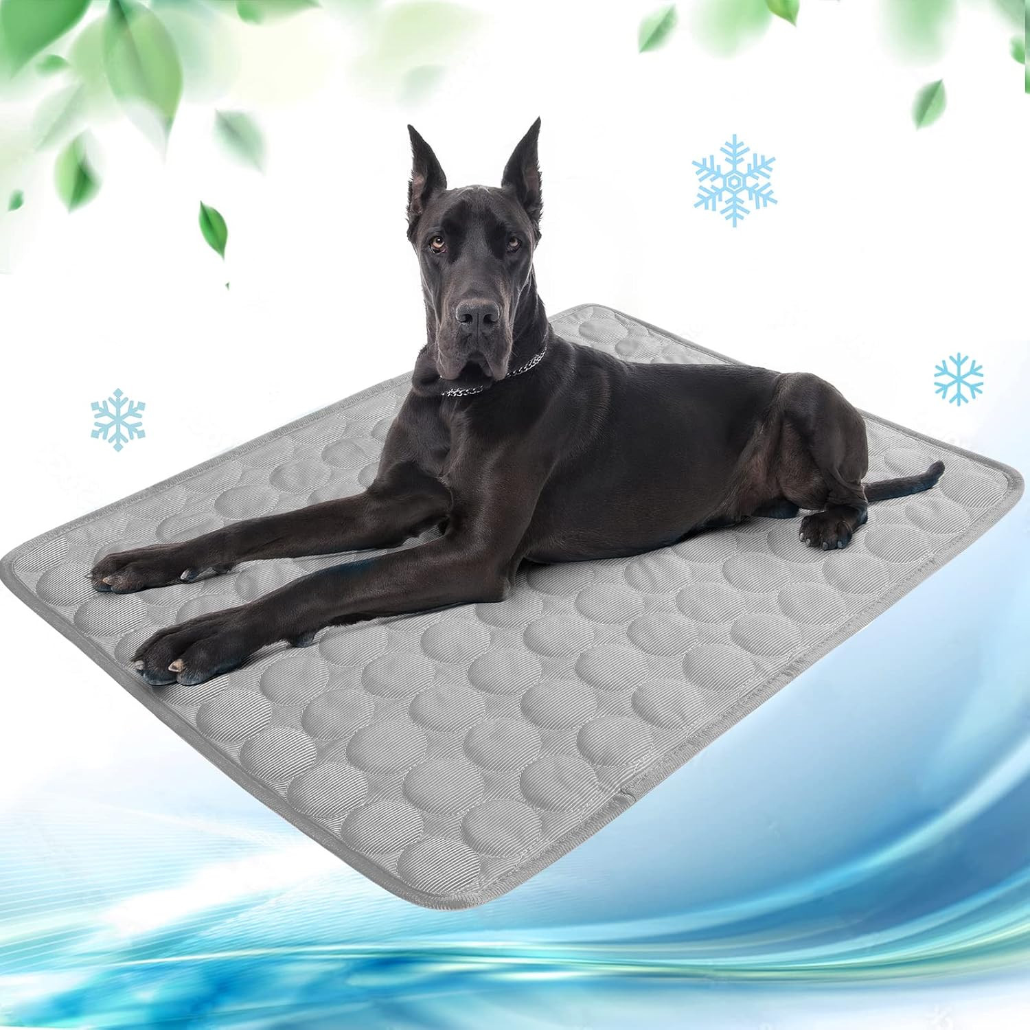 Tappetino Refrigerante Cani Taglia Media e Gatti | Materassino Gel 50x90