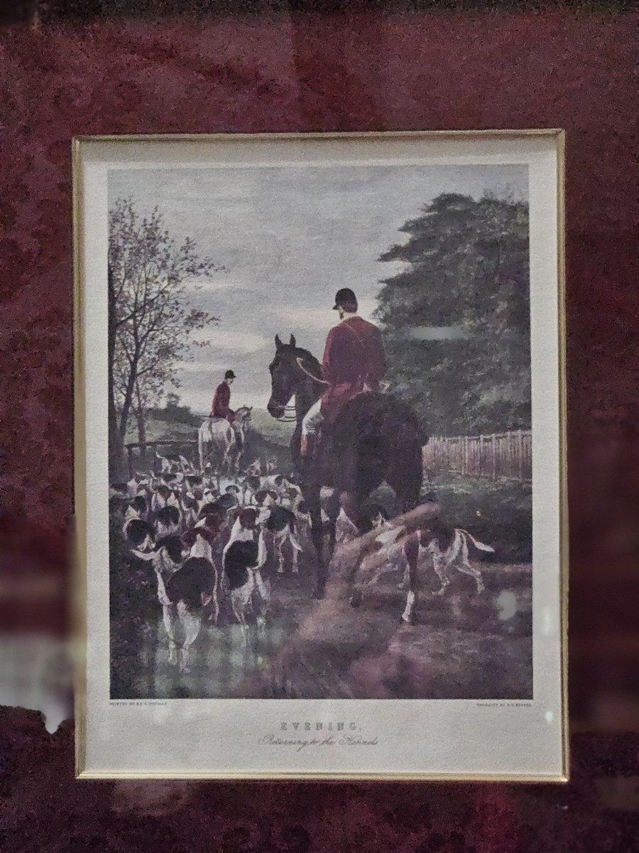 Lithograph Print-EAS Douglas 1877 EngravedPainting EVENING Return