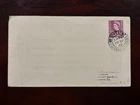 United Kingdom 1958 - FDC Elizabeth II Wales 6d Conway, Caernarvonshire