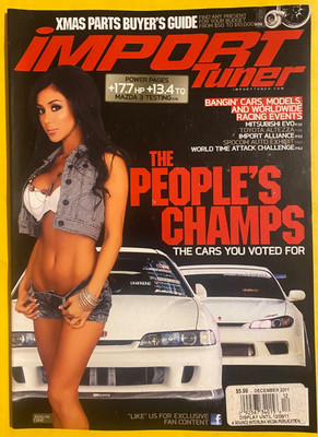 IMPORT TUNER Mazda 3 testing JOSELYN CANO evo Toyota altezza HONDAS nissan SUBAR