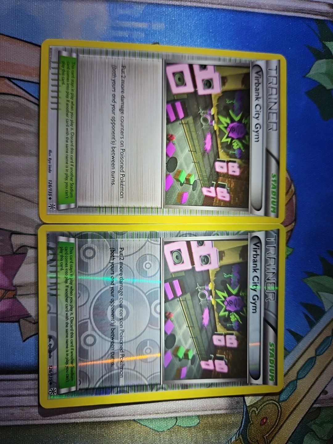 Virbank City Gym 126/135 Plasma Storm Reverse Holo & Non Holo Cards LP