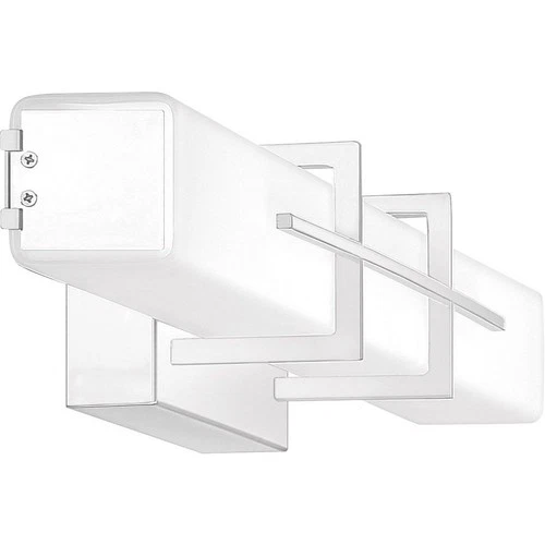 Gemini Contemporary Bath Vanity - 4.75 Inches high-Polished Chrome Finish Bath - Picture 8 of 9