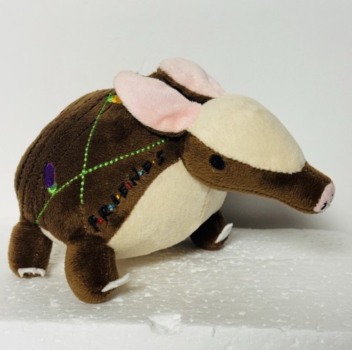Friends Tv Show Holiday Armadillo Dog Toy Squeaker Christmas EUC