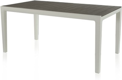 Tisch Aus Harz Für Garten Keter Harmony Maße 160X90 Innen Und Außen