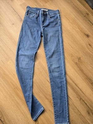 LEVI'S STRAUSS & CO Damen 720 High Rise Größe W25 L30 Super Skinny Jeans