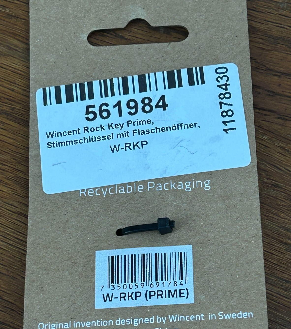 Wincent Rock Key Prime / Drum Tuning Key photo 3