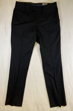 Kenneth Cole Reaction Techni  Cole Flex Men  s Suit-Separate Pants, Black 35x31