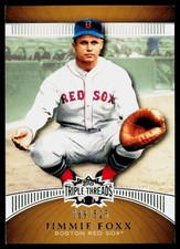 2010 Topps Triple Threads Jimmie Foxx Sepia #/525 #63 Boston Red Sox