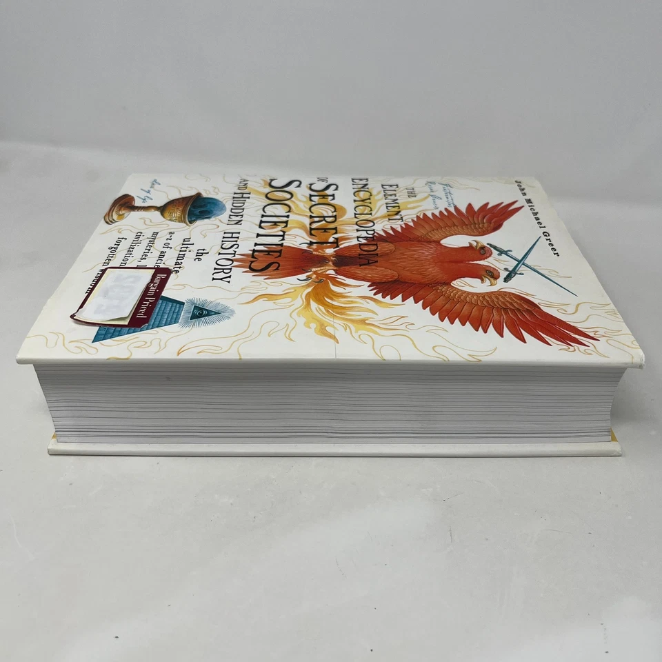 The Element Encyclopedia of Secret Societies and Hidden History 2006 hardcover - Image 2 of 4